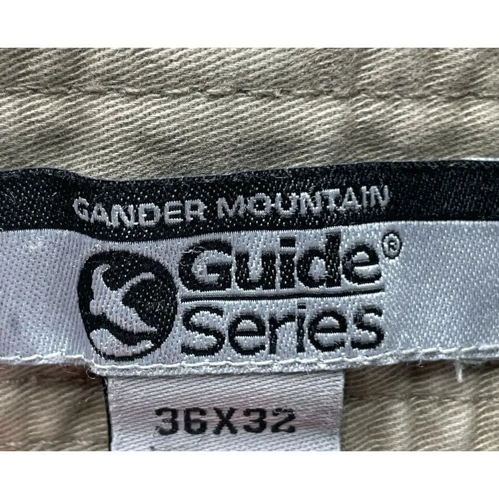 GANDER MOUNTAIN Men's Guide Series Pants Tan 36 x 32